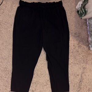lululemon athletica Classic Black Joggers